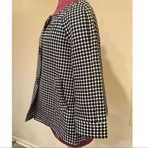 Max Studio blazer M polkadot jacket with pockets - Picture 8 of 9